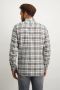 State of Art casual overhemd wijde fit beige geruit katoen - Thumbnail 2