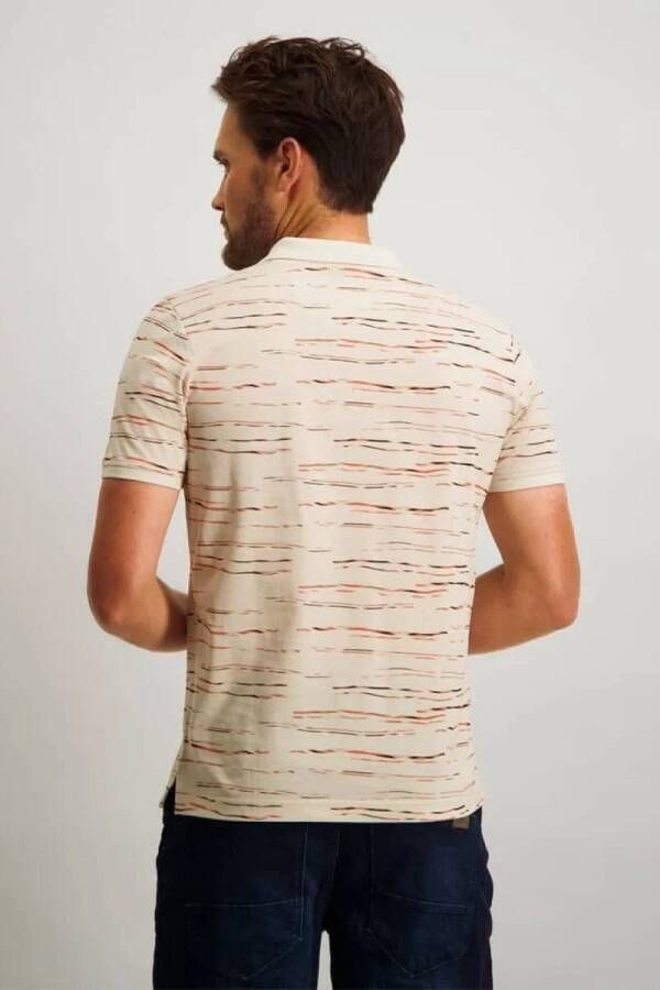 State of Art Polo Print Beige