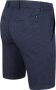 Suitable Aswin Short Donkerblauw Gestreept - Thumbnail 2