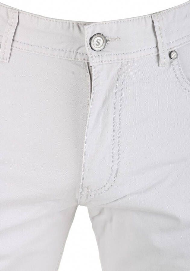 Suitable Barrie Broek Off White