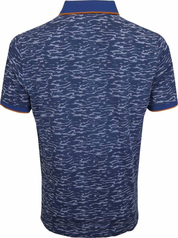Suitable Camouflage Polo Indigo