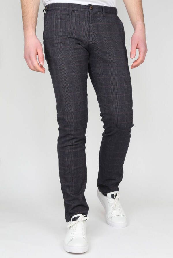 Suitable Chino Locke Ruit Bruin