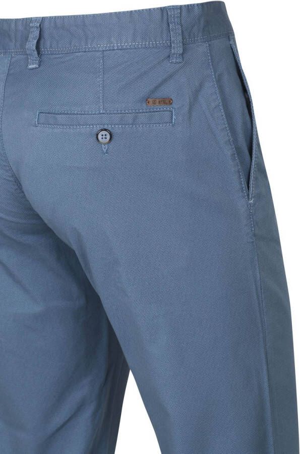 Suitable Chino Sartre 3467 Indigo Blauw