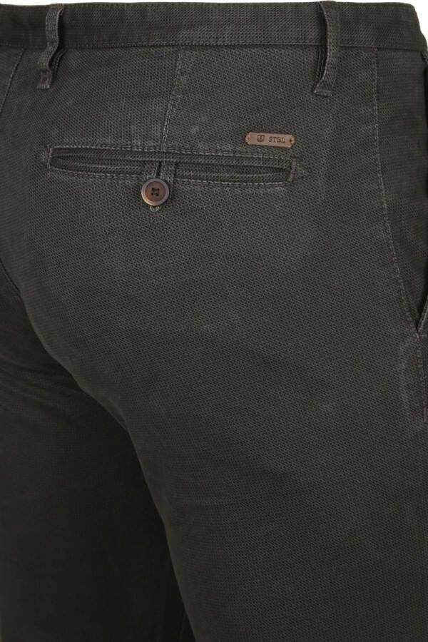 Suitable Chino Sartre Donker Groen