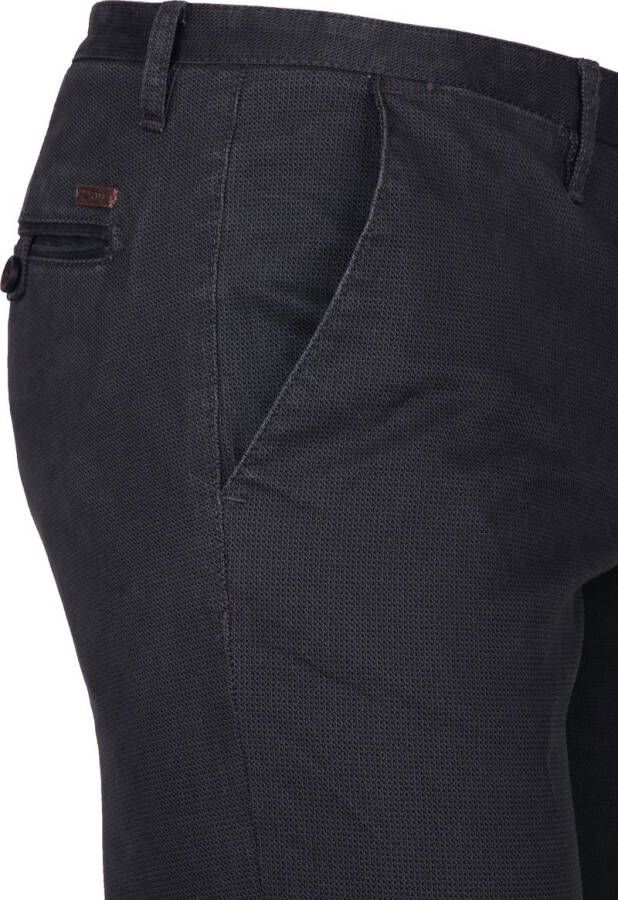 Suitable Chino Sartre Donkerblauw