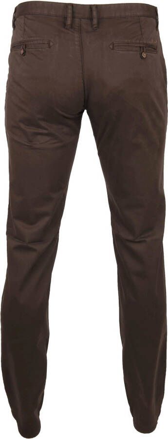 Suitable Chino Sartre Donkerbruin