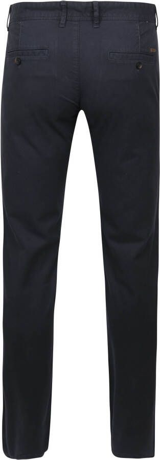 Suitable Chino Sartre Oxford Donkerblauw