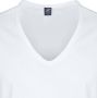 Suitable T-shirt Wit Diepe V-hals Vitaru Stretch 4 Pack - Thumbnail 2