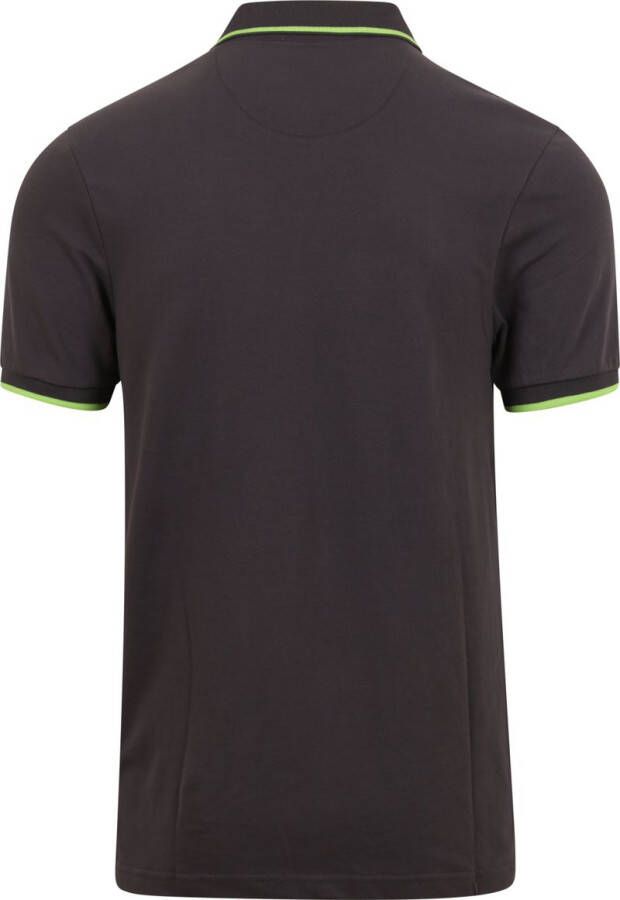 Suitable Fluo B Polo Antraciet
