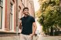 Suitable Half Zip Polo Navy - Thumbnail 4