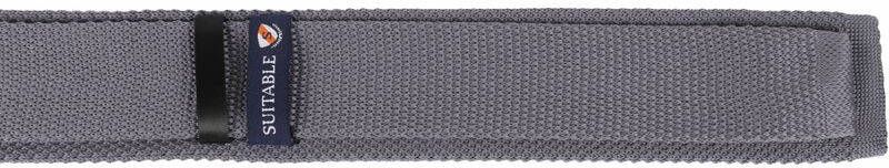 Suitable Knitted Stropdas Grijs TK-02