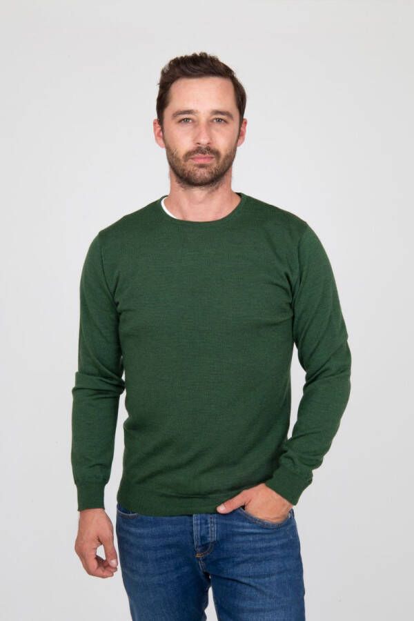 Suitable Merino Pullover O Groen