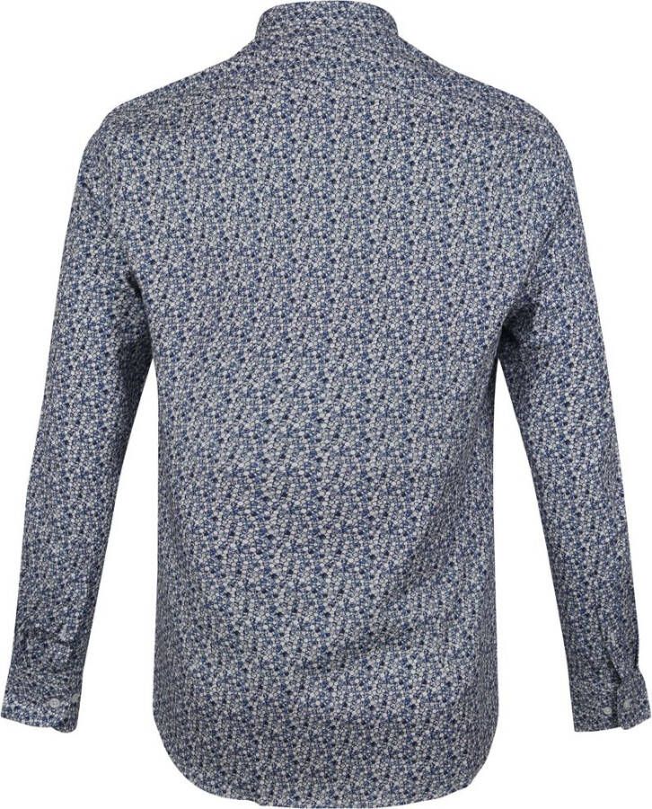 Suitable Overhemd BD Bollen Blauw