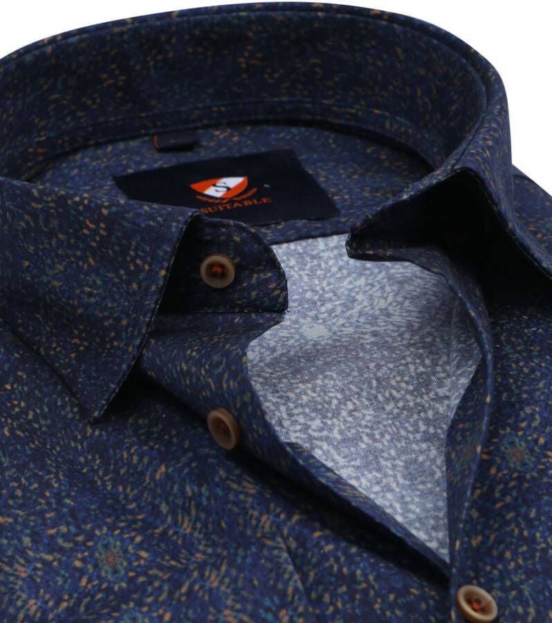 Suitable Overhemd Van Gogh Navy