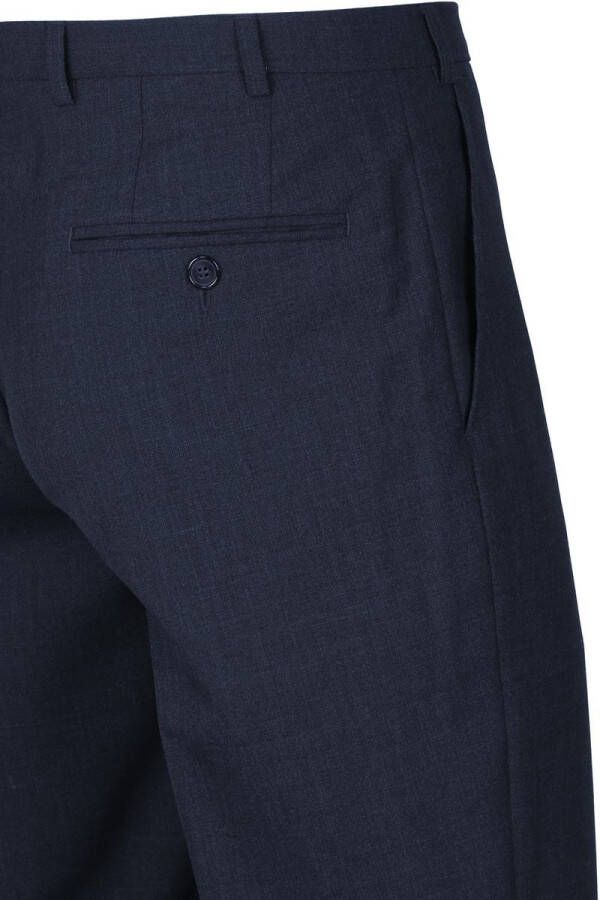 Suitable Pantalon Picador Wolmix Donkerblauw