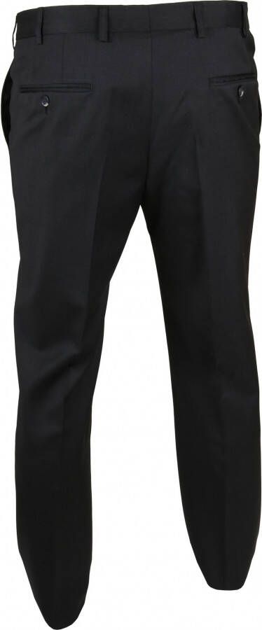 Suitable Pantalon Piga Wol Antraciet