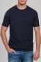 Suitable Prestige T-shirt Knitted Navy - Thumbnail 3