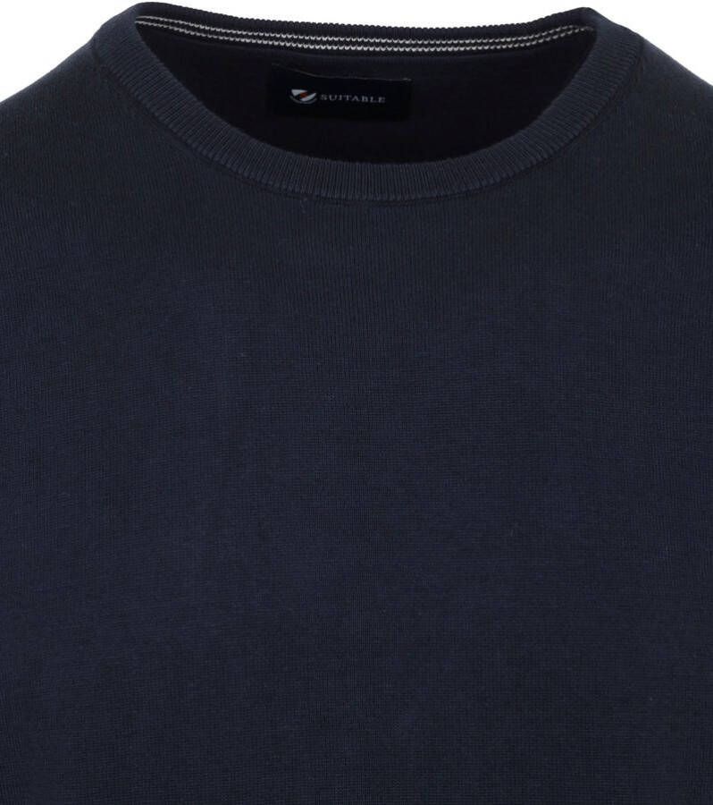 Suitable Oini Pullover O-Hals Navy