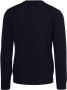 Suitable Pullover V-Hals Wol Donkerblauw - Thumbnail 4