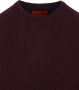 Suitable Pullover Wol O-Hals Bordeaux - Thumbnail 2