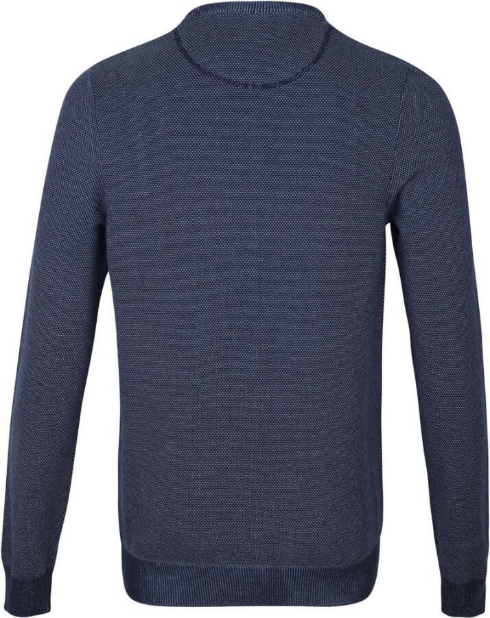Suitable Respect Pullover Jean Donkerblauw