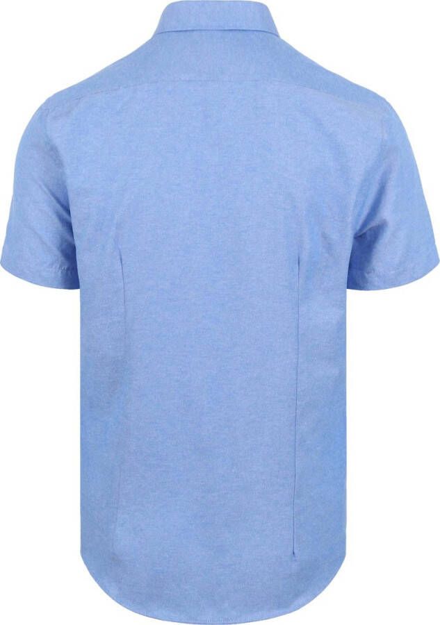 Suitable Short Sleeve Overhemd Blauw