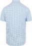 Suitable Short Sleeve Overhemd Print Blauw - Thumbnail 5