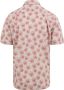 Suitable Short Sleeve Overhemd Linnen Simon Rood - Thumbnail 4