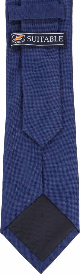 Suitable Stropdas Zijde Blauw K91-17