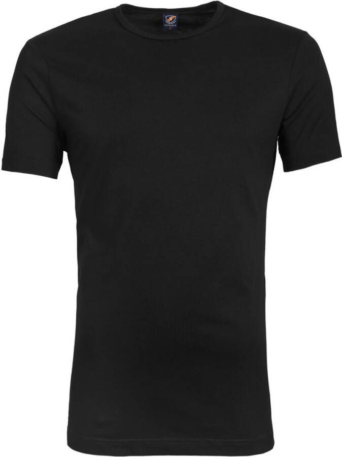 Suitable Ota T-shirt O-hals Zwart 2-Pack