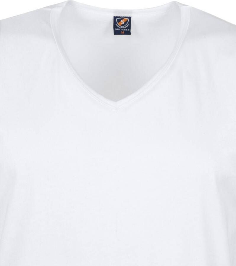 Suitable Viless T-Shirt Mouwloos Wit 6-Pack
