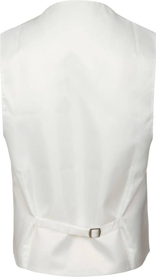 Suitable Kostuum Trouwgilet V-Design Off-White - Foto 2