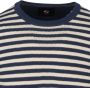 Suitable Trui O-Hals Blauw Streep - Thumbnail 2