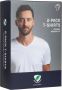 Suitable Vibambo T-Shirt V-Hals Wit 2-Pack - Thumbnail 4