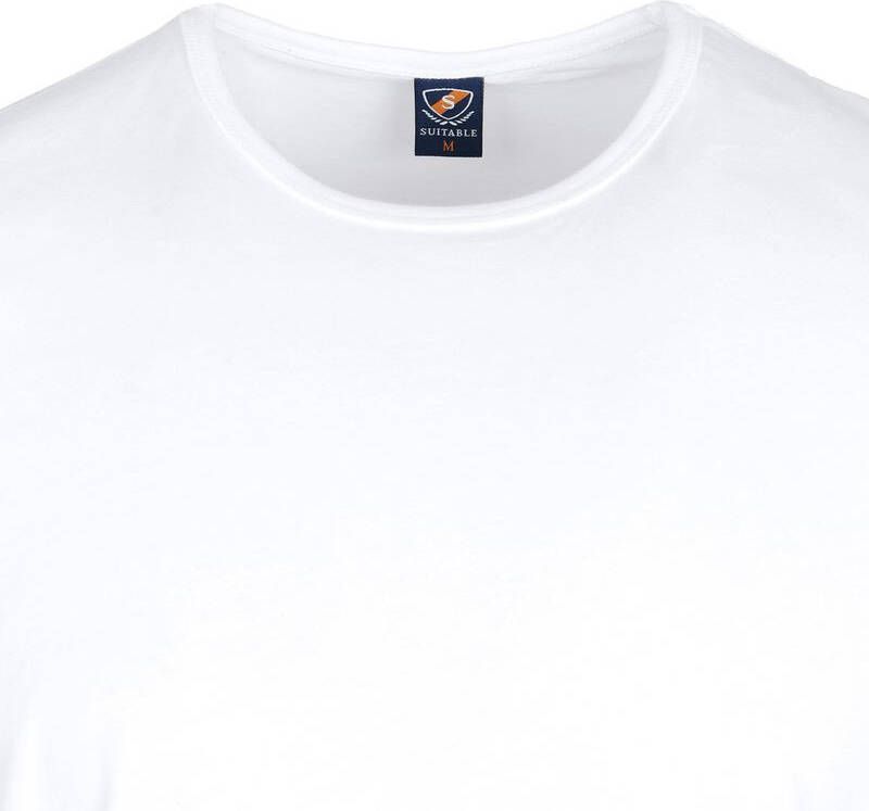 Suitable Ota T-Shirt Ronde Hals Wit 6-Pack
