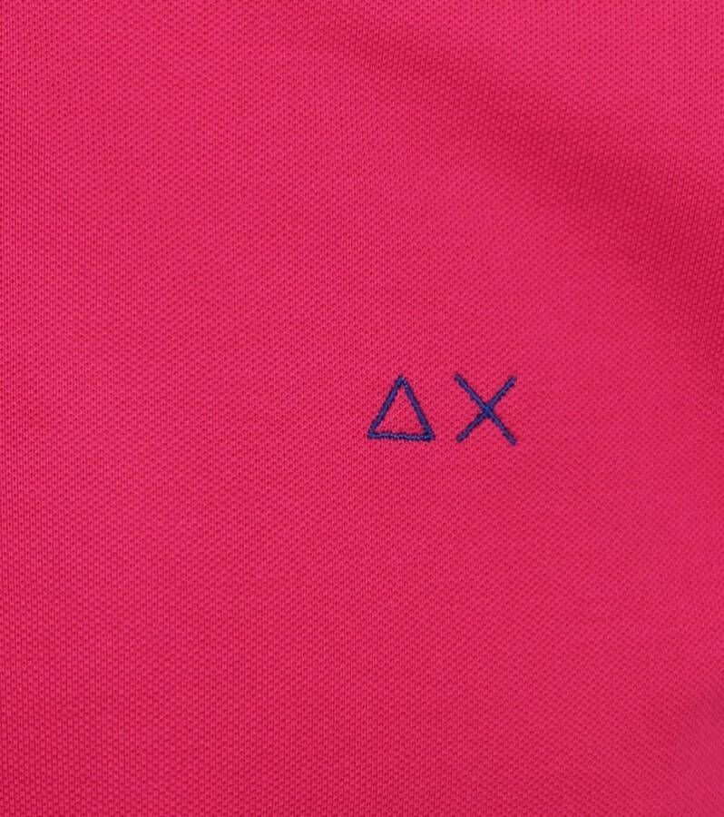 Sun68 Poloshirt Small Stripe Roze