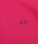 Sun68 Heren Small Stripe Polo Shirt Pink Heren - Thumbnail 2