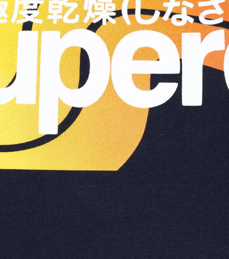 Superdry Cali T Shirt Donkerblauw