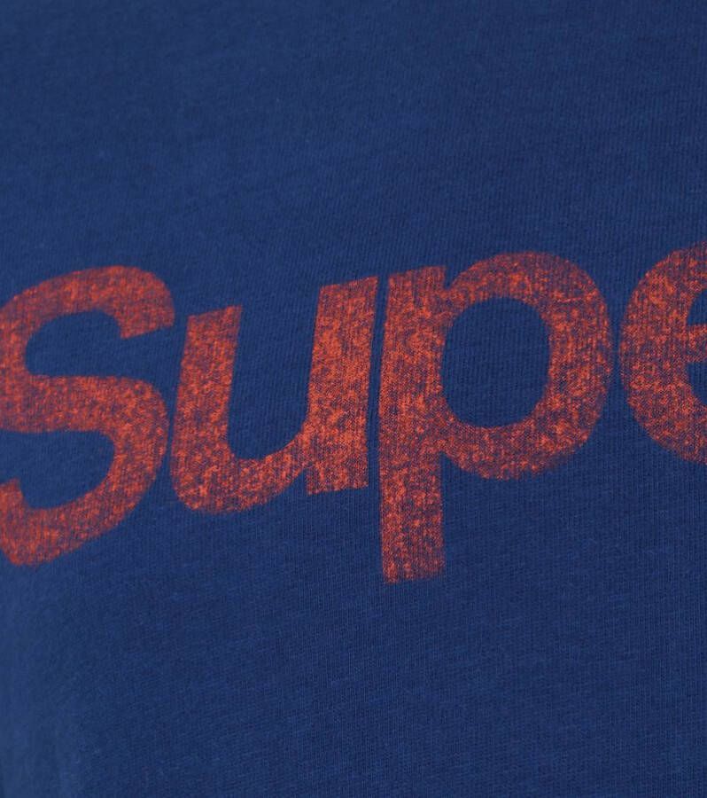 Superdry Classic T-Shirt Logo Blauw