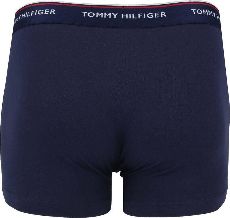 Tommy Hilfiger Boxershorts 3-Pack Trunk Donkerblauw