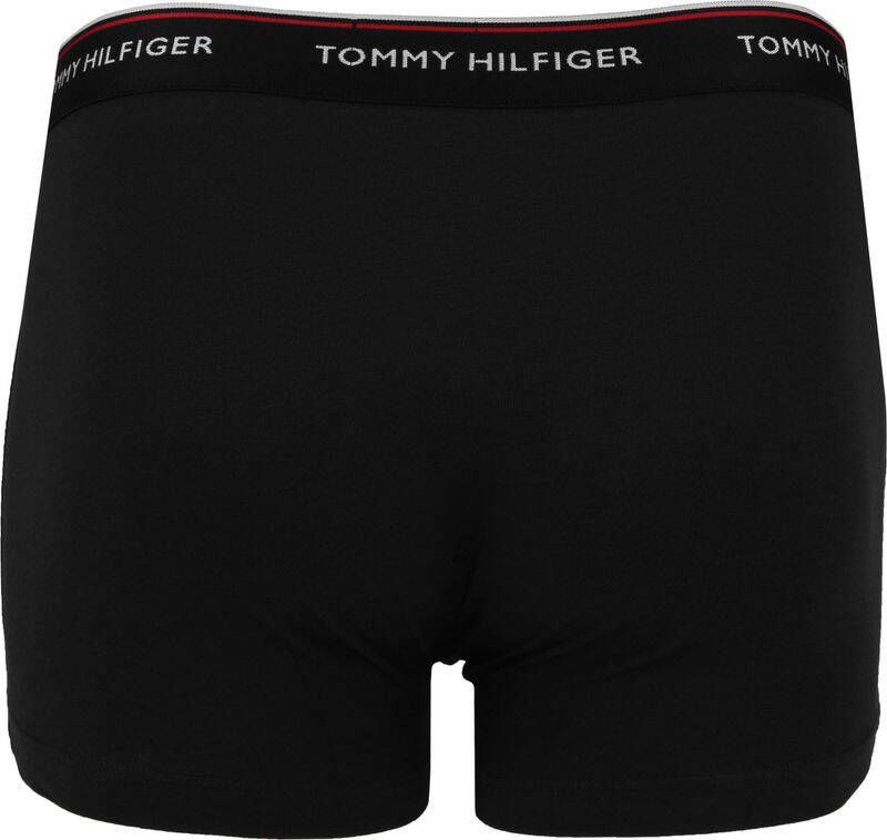 Tommy Hilfiger Boxershorts 3-Pack Trunk Zwart