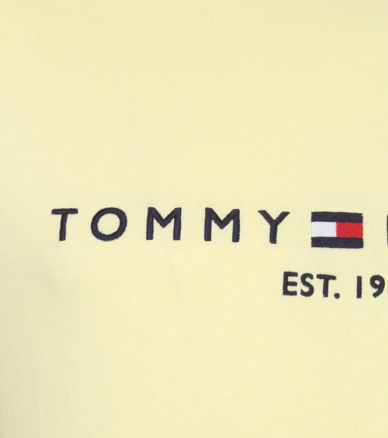 Tommy Hilfiger Logo T-shirt Geel