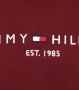 Tommy Hilfiger Bordeaux Sweater Tommy Logo Sweatshirt - Thumbnail 7