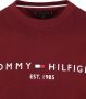 Tommy Hilfiger Bordeaux Sweater Tommy Logo Sweatshirt - Thumbnail 9