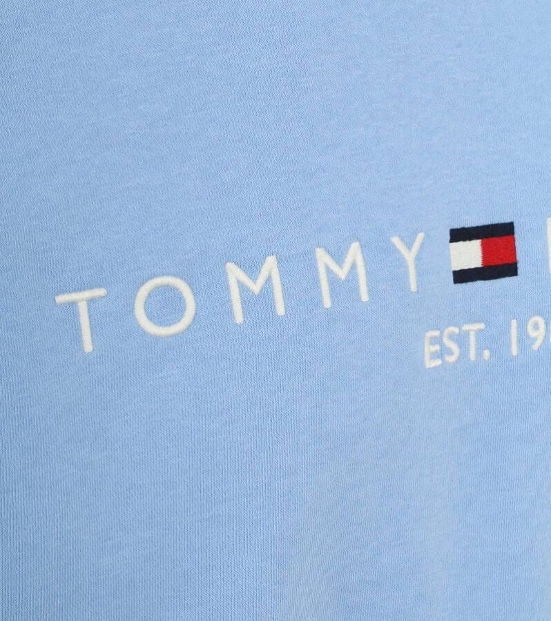 Tommy Hilfiger Sweater Logo Lichtblauw