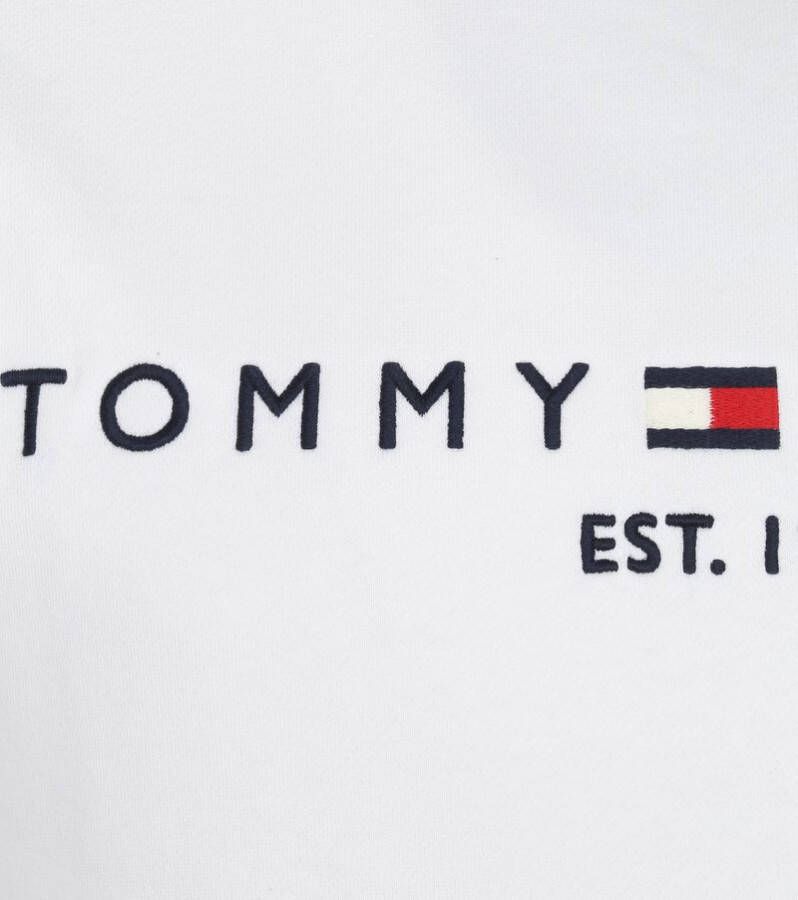 Tommy Hilfiger Sweater Logo Wit