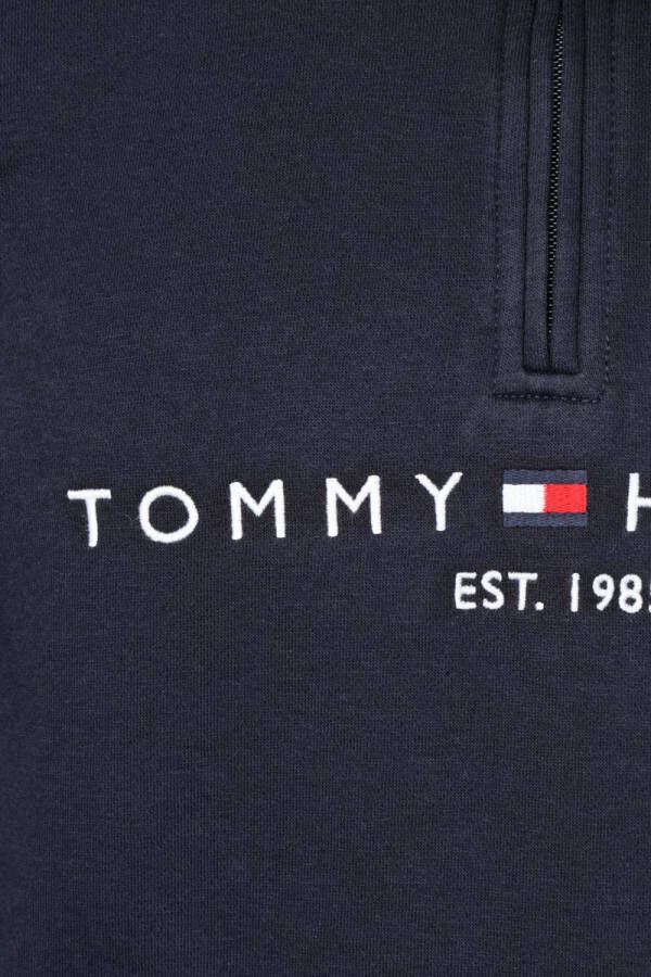 Tommy Hilfiger Zipper Pullover Donkerblauw