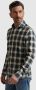 Vanguard Overhemd Lange Mouw Overhemd Ruit Donkerblauw - Thumbnail 2