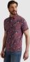Vanguard Poloshirt Piqué Bloemen Donkerroze - Thumbnail 2