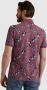 Vanguard Poloshirt Piqué Bloemen Donkerroze - Thumbnail 3